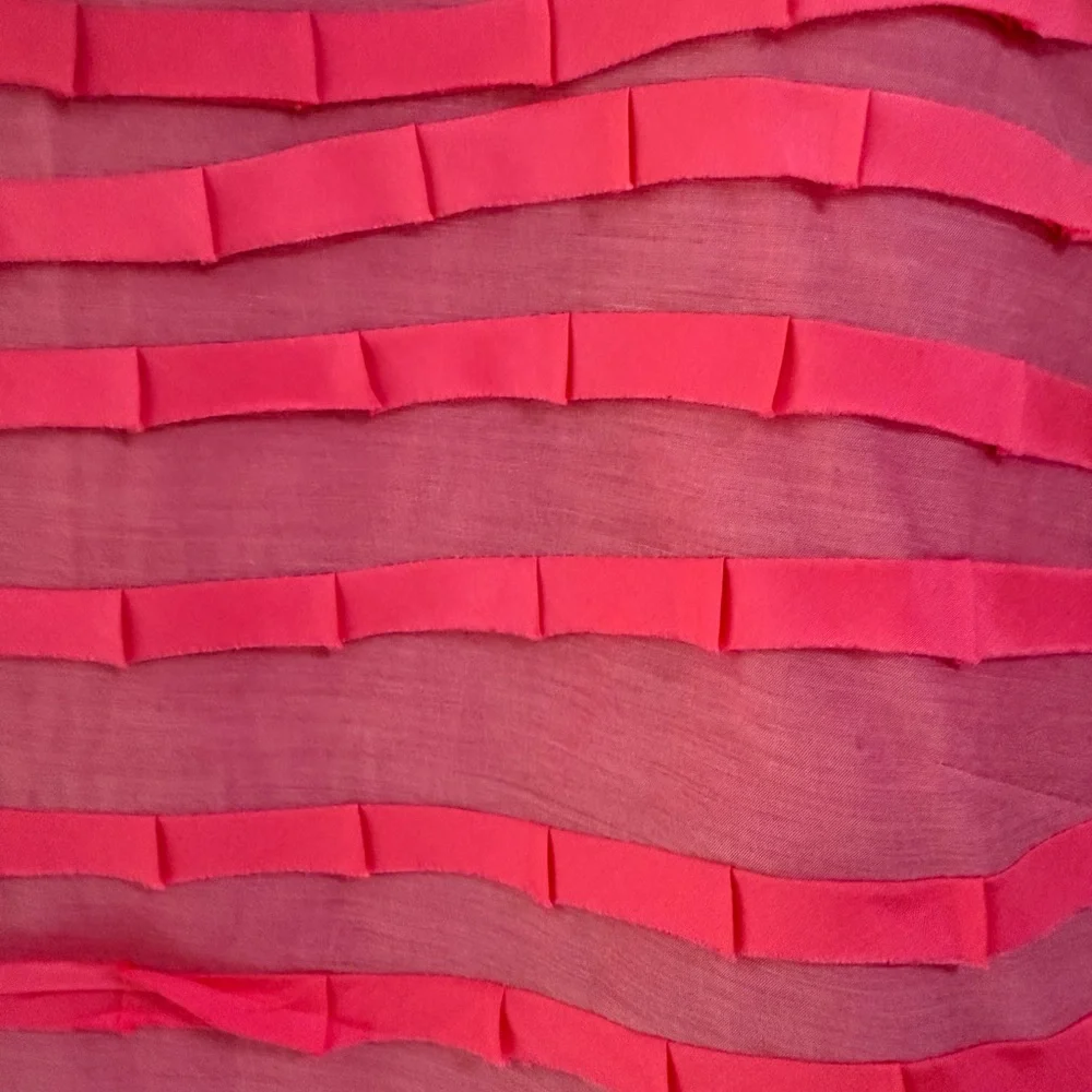 J.Crew Pink Ribbon Textured Sleeveless Top – Size 10